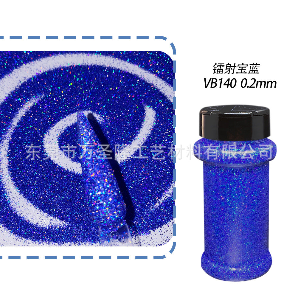 Wholesale Holographic Bottle Glitter Nail Art Colorful Sequins